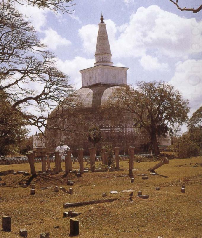 Mahathupa Ruvvanveliseya-dagaba, Anuradhapura, unknow artist